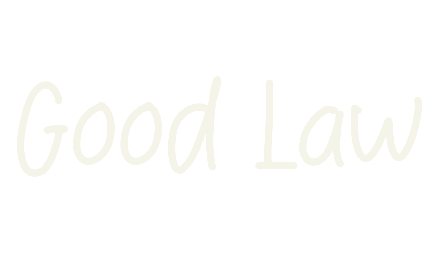 Good Law, calligraphy font preview