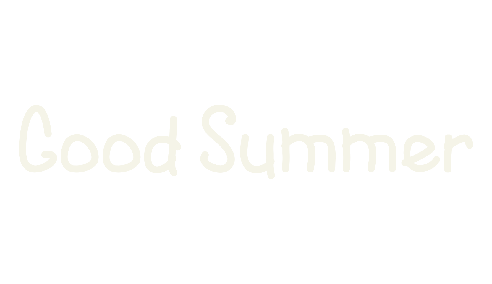 Good Summer, school font preview