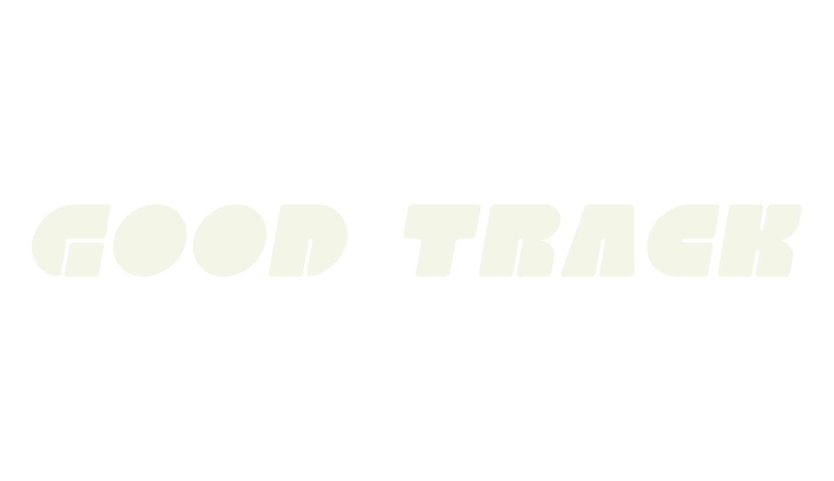 Good Track, band font preview