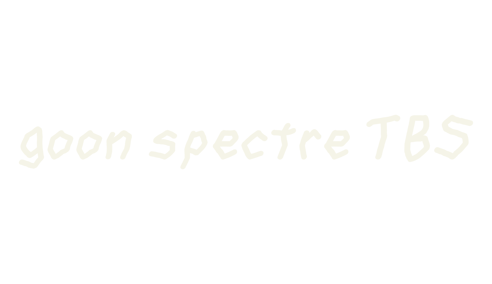 goon spectre TBS, goon font preview