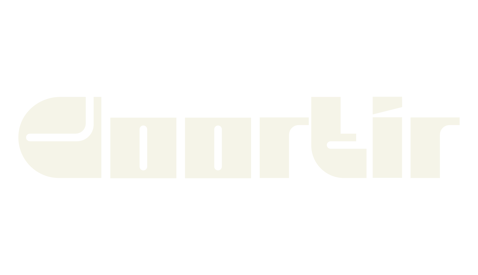 Goortir, futuristic font preview