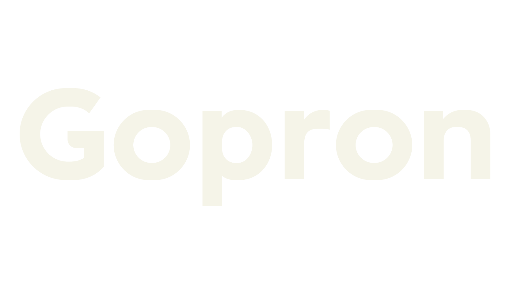 Gopron, sports font preview