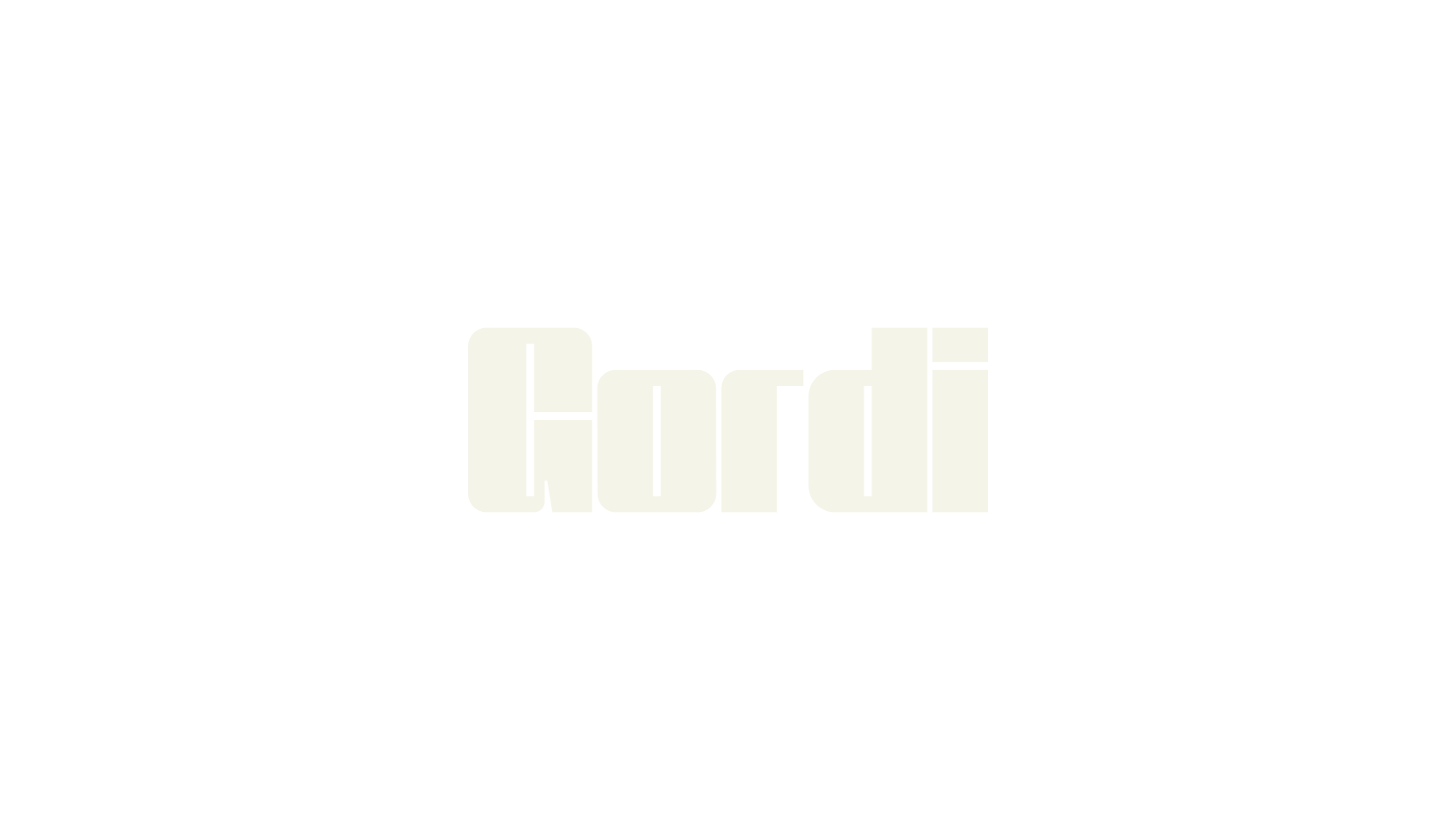 Gordi, sports font preview