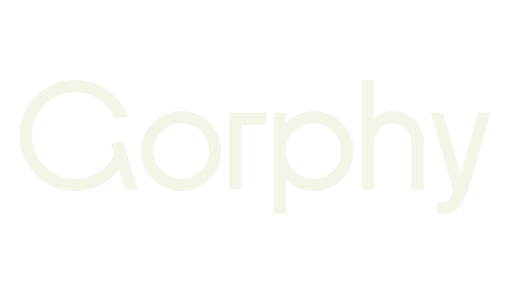 Gorphy, sans serif font preview
