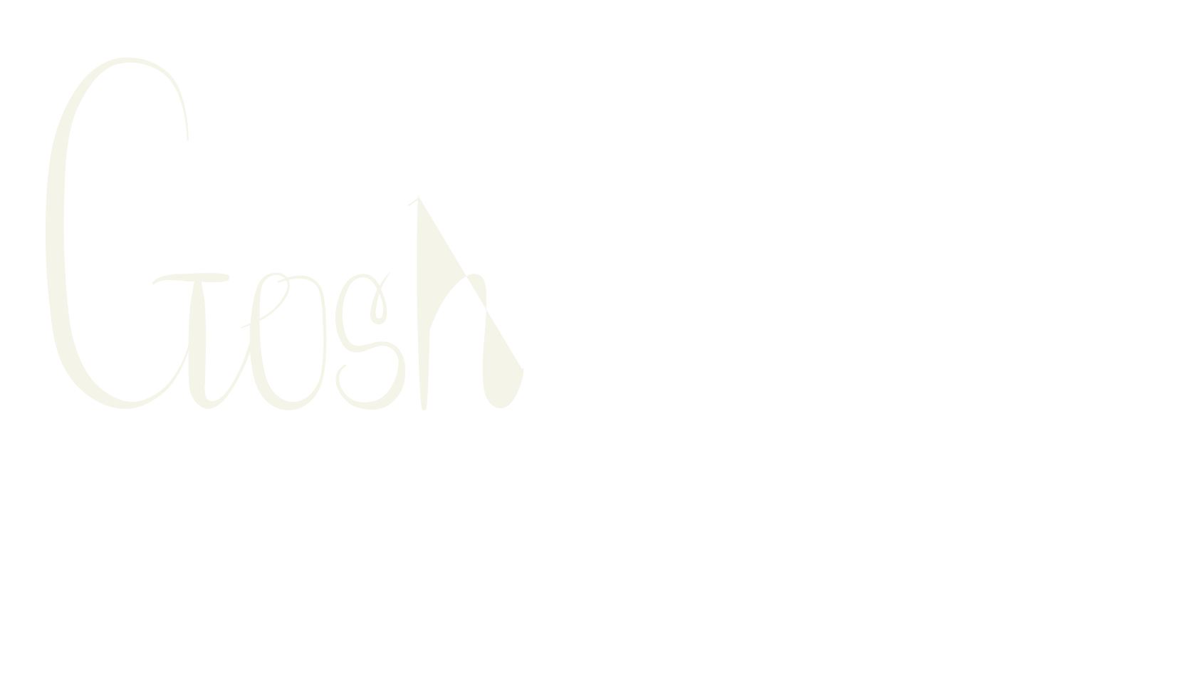 Goshty Doll, clothing font preview