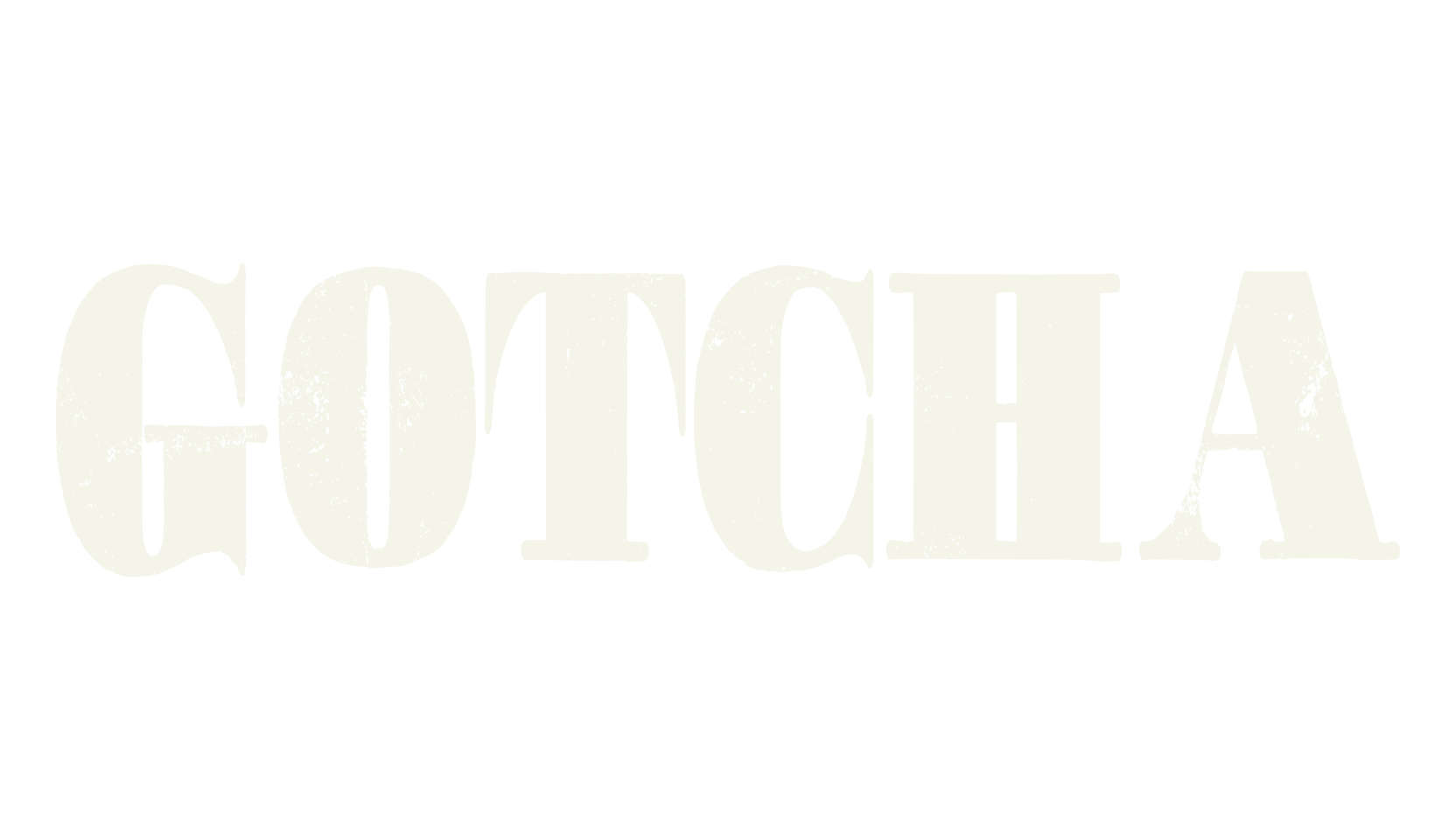 GOTCHA, fashion script font preview