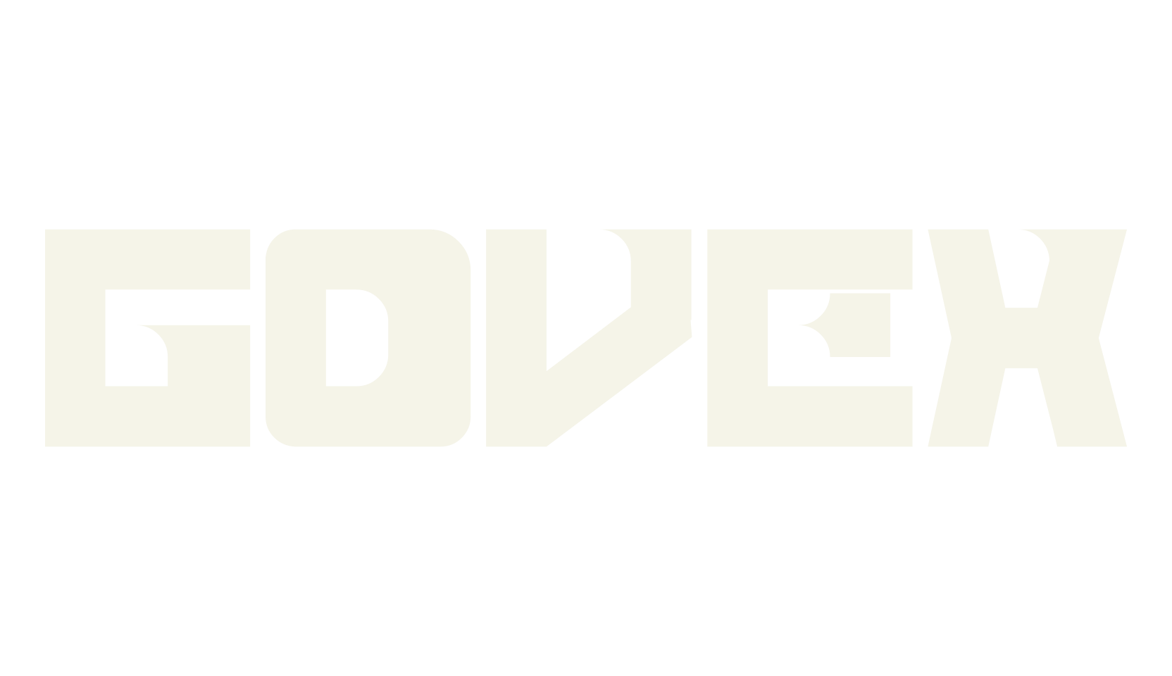 Govex, sci-fi font preview