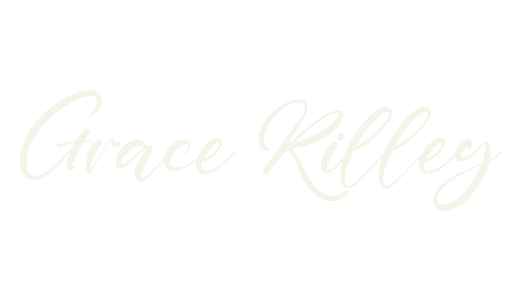 Grace Rilley, fashion script font preview