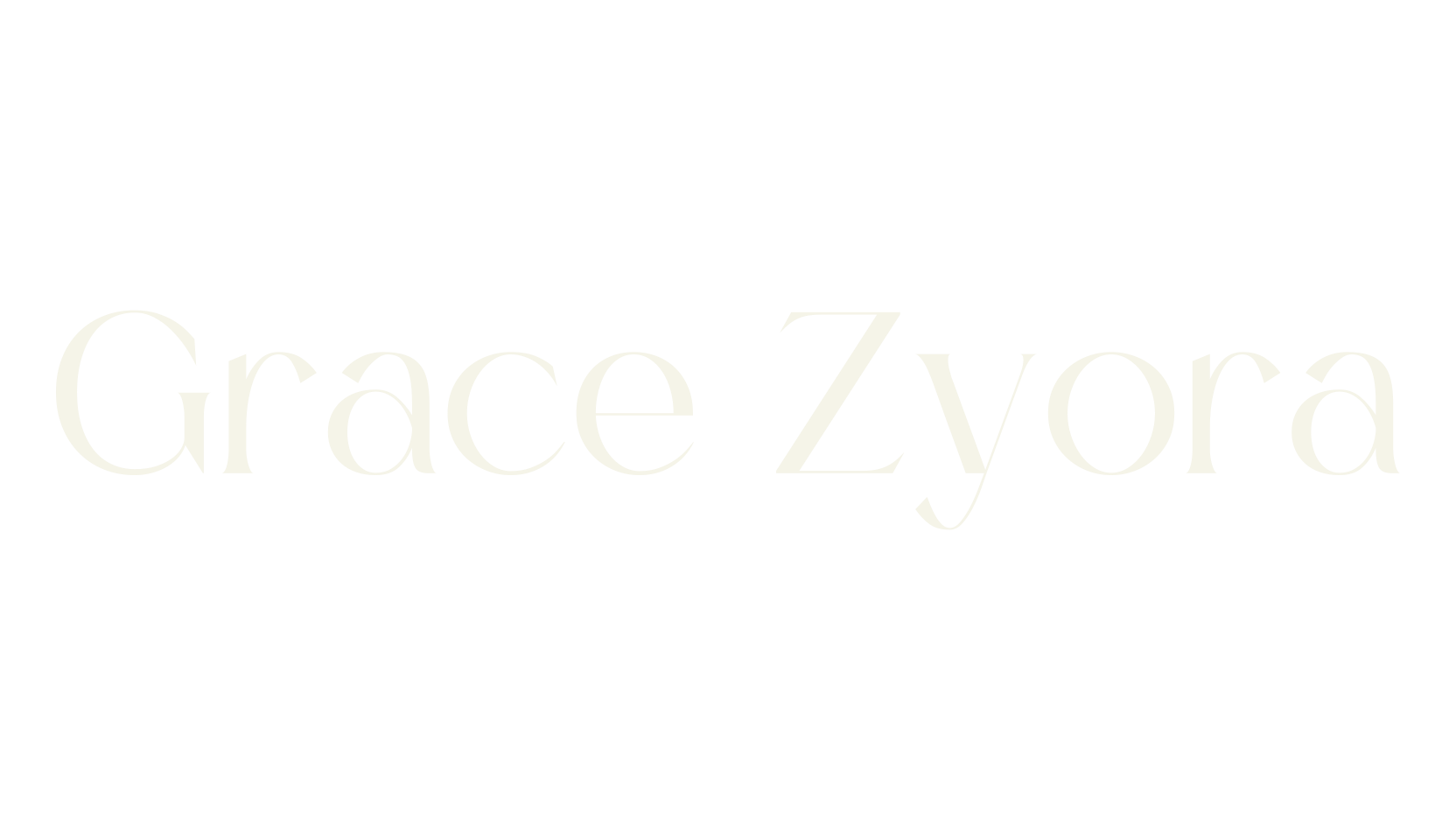 Grace Zyora, premium font preview