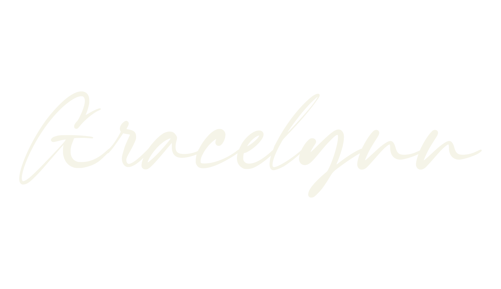 Gracelynn, fashion script font preview
