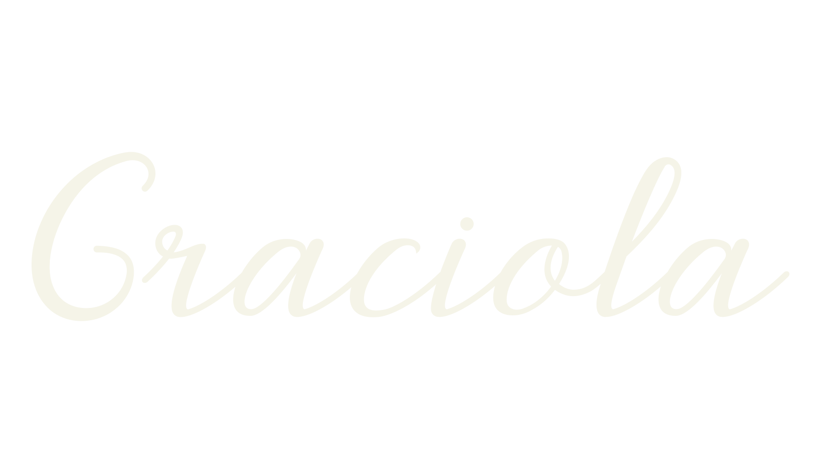 Graciola, fashion script font preview