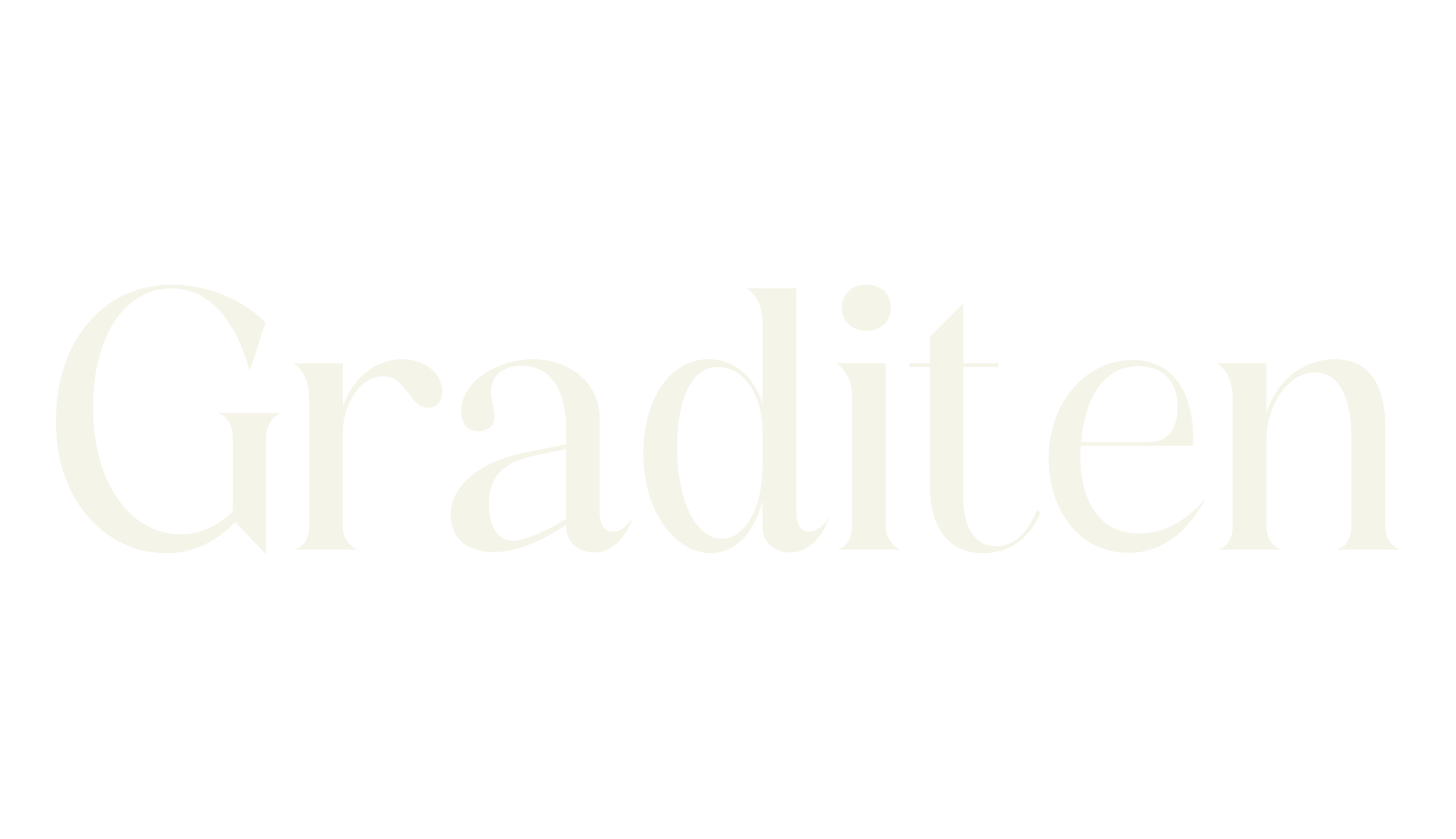 Graditen, serif font preview