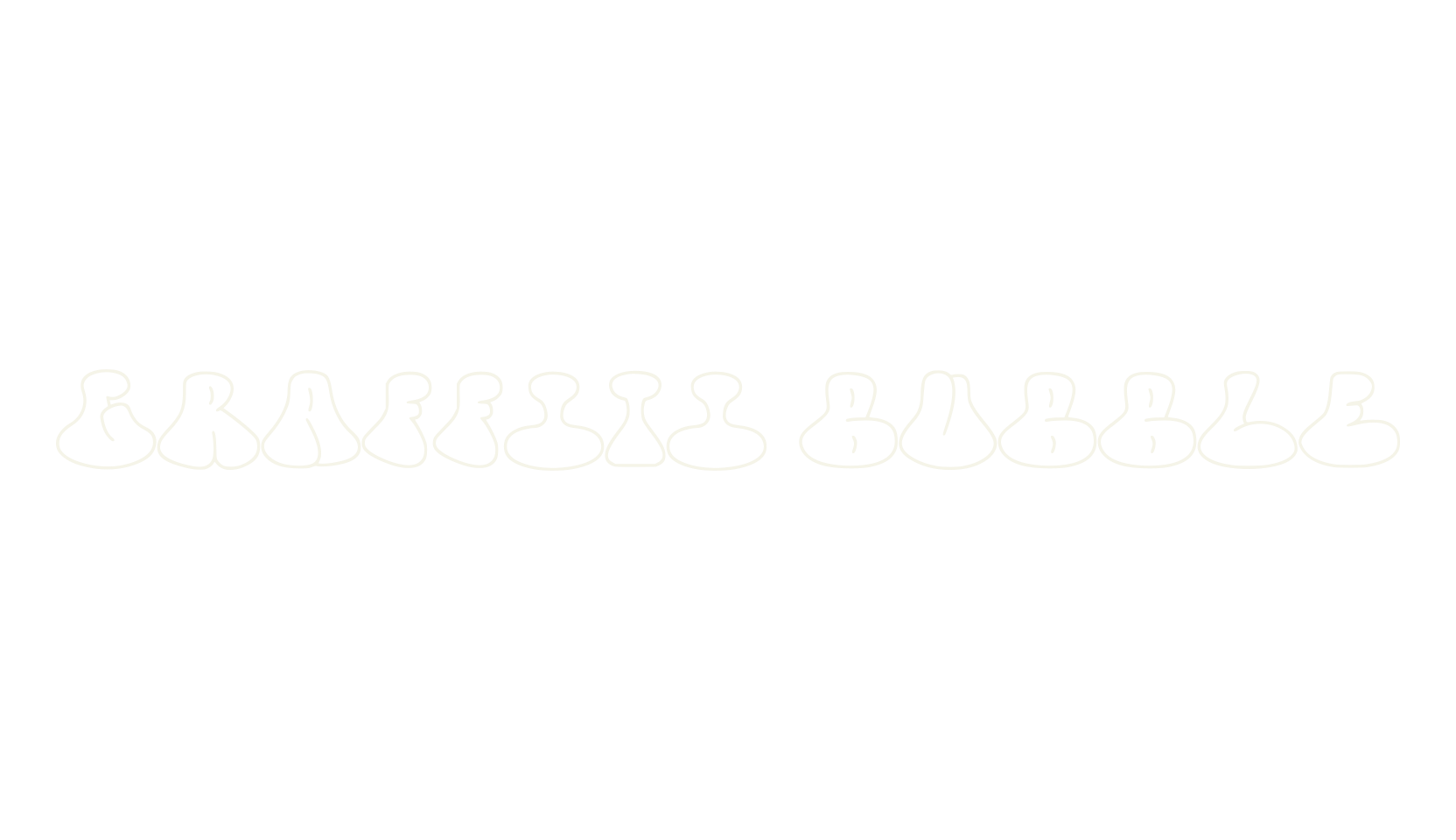 Graffiti Bubble, graffiti font preview