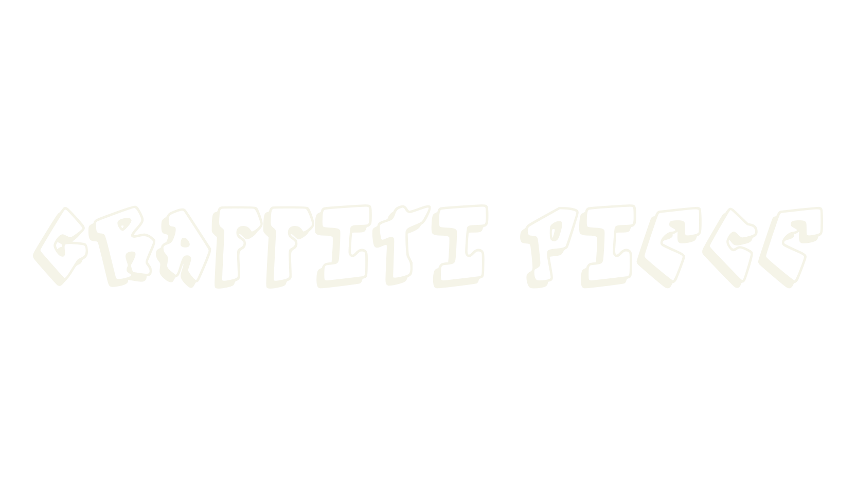 Graffiti Piece, graffiti font preview