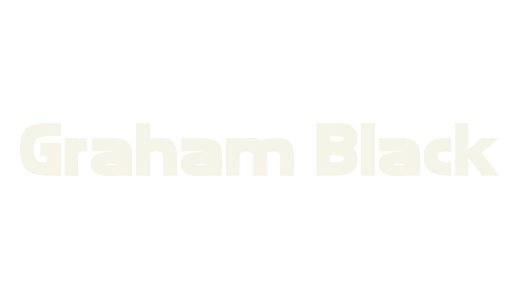 Graham Black, sans serif font preview