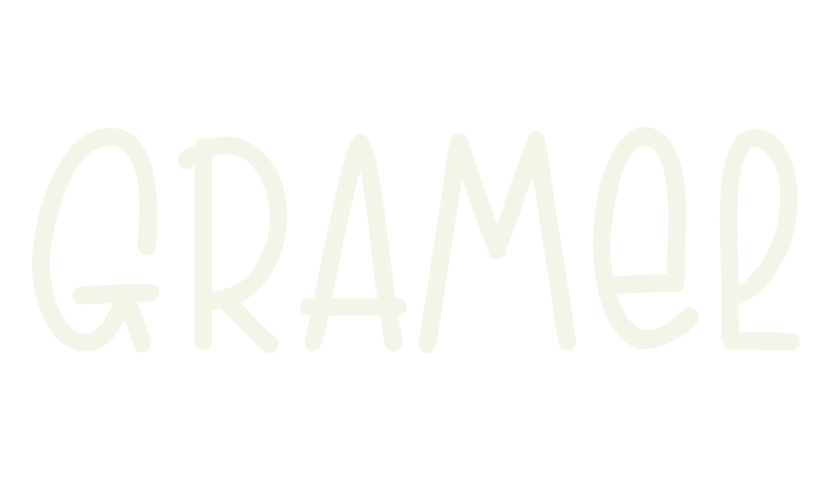 Gramel, fun font preview