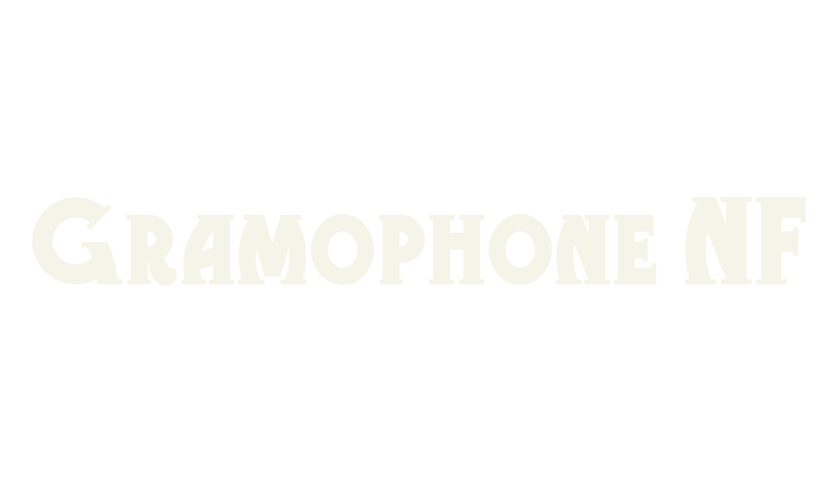 Gramophone NF, serif font preview