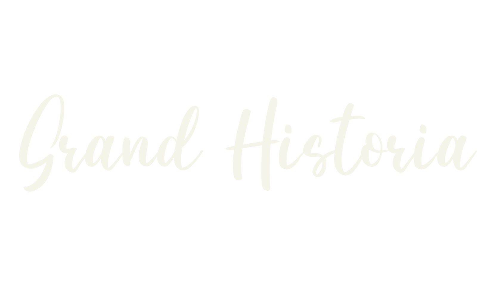 Grand Historia, lettering font preview