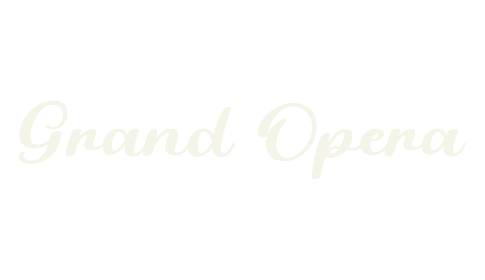 Grand Opera, design font preview