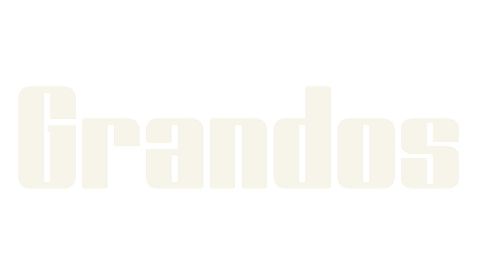 Grandos, bold font preview