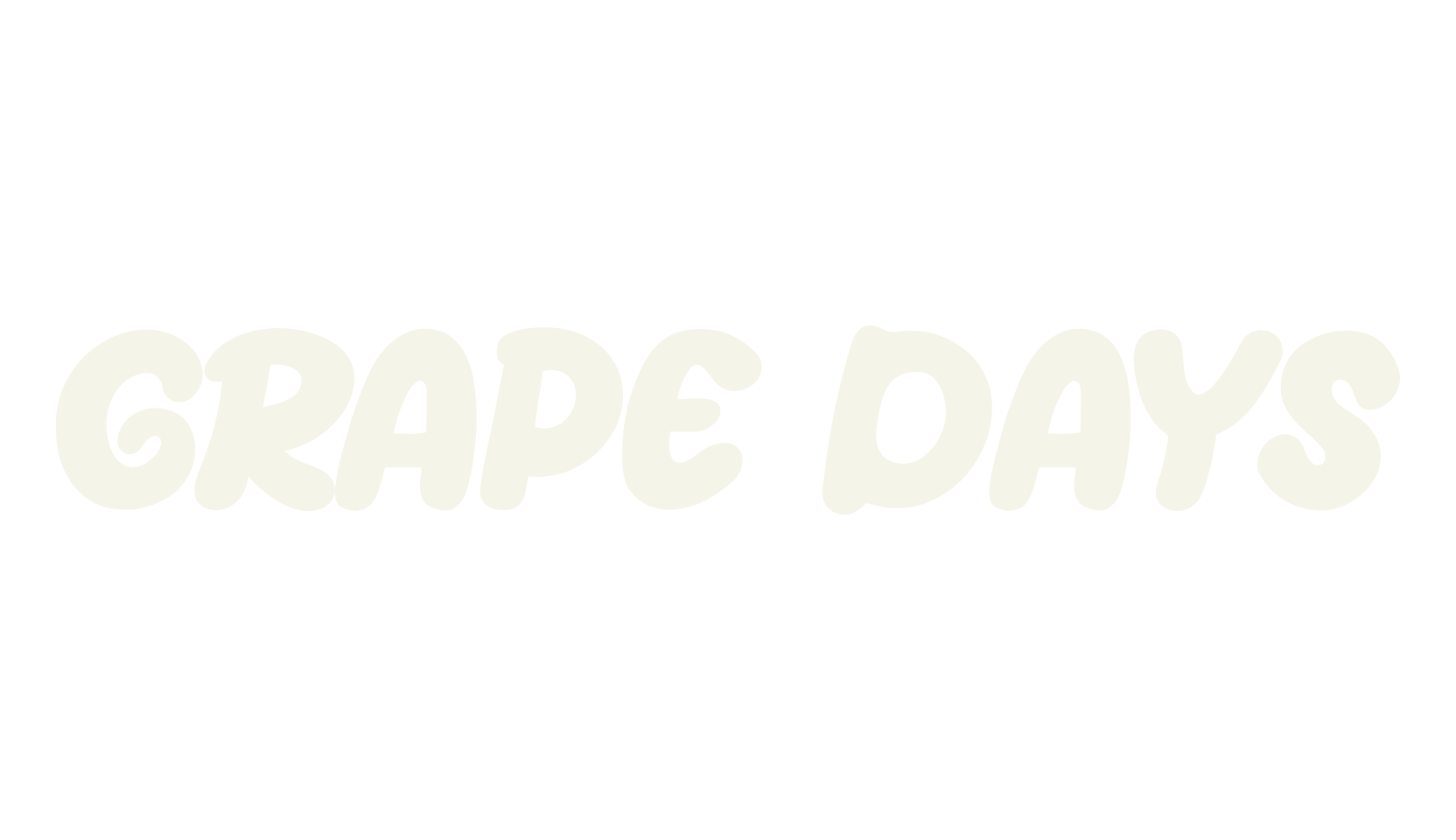 Grape Days, display market font preview
