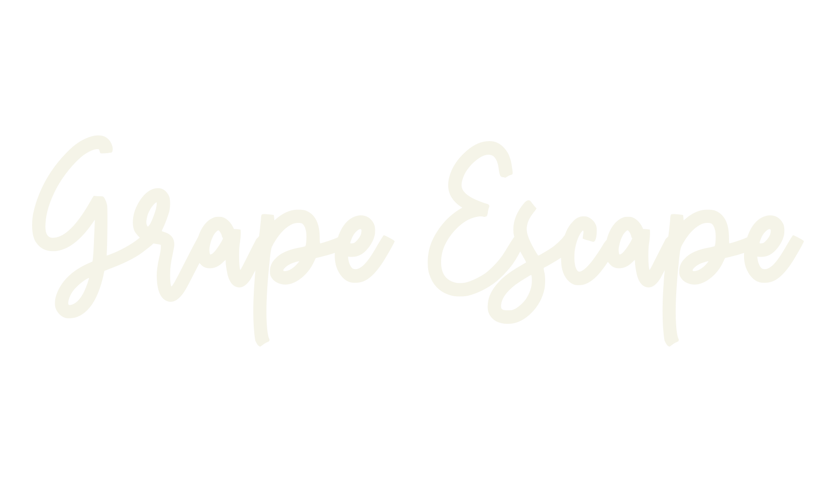 Grape Escape, fashion script font preview