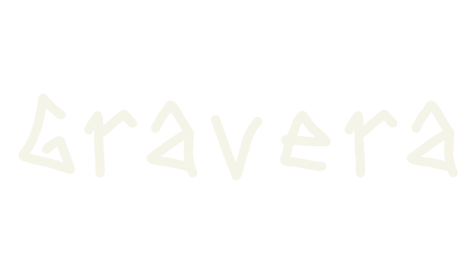 Gravera, cute font preview