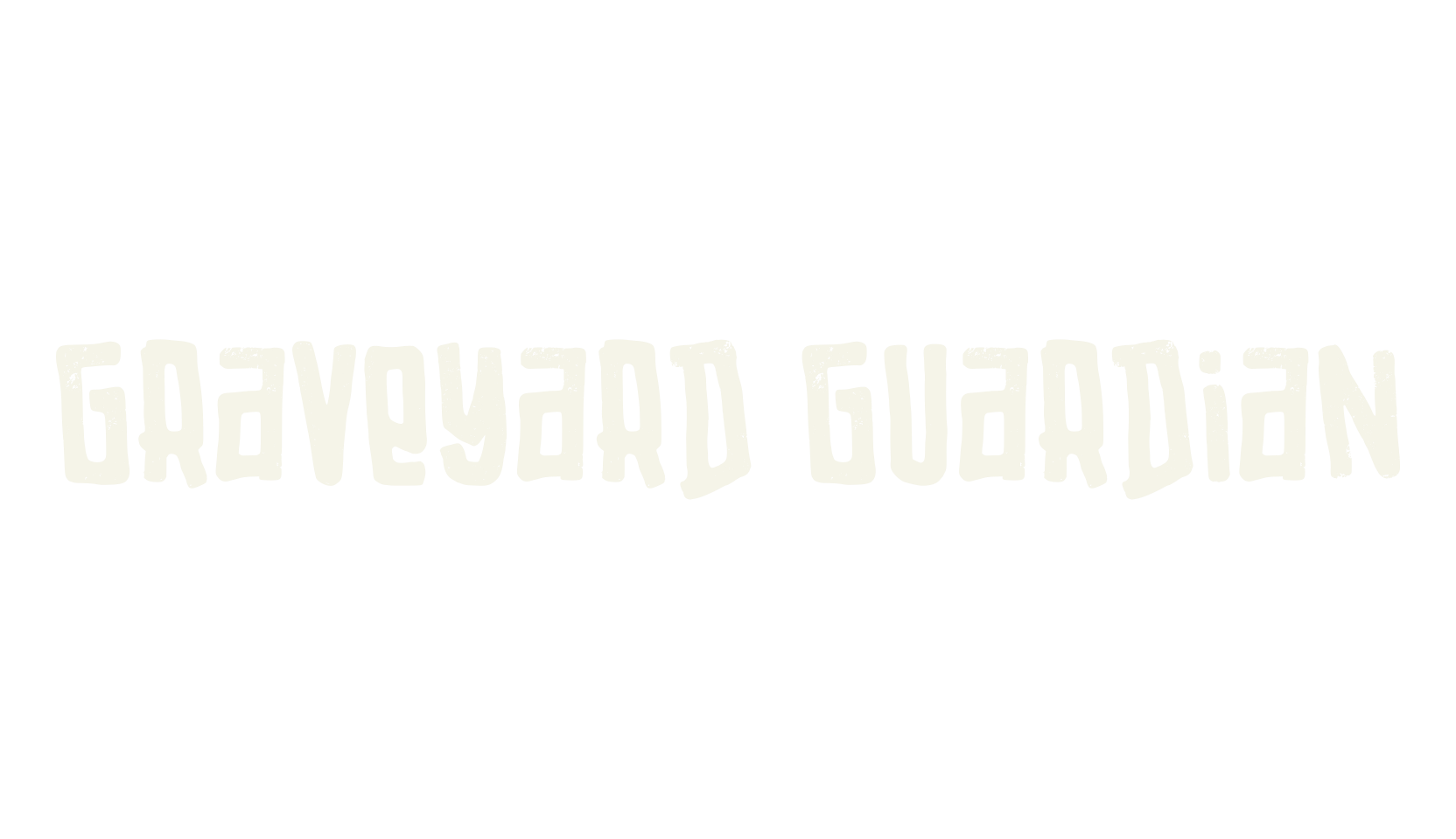 Graveyard Guardian, dingbats font preview