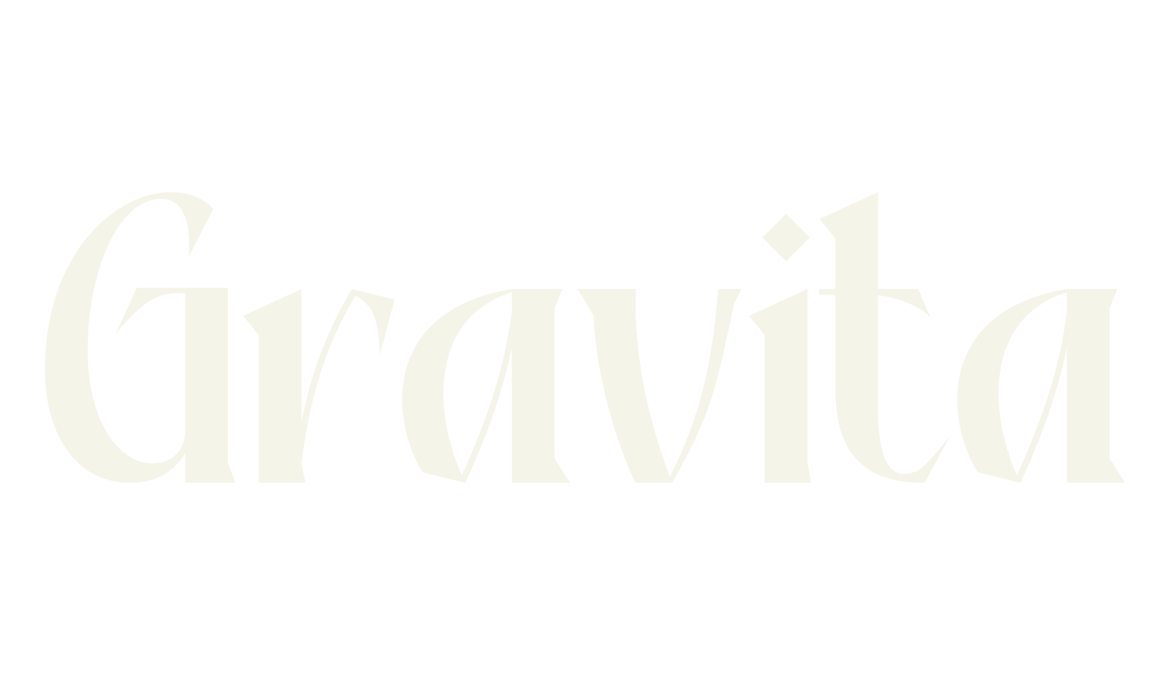 Gravita, alphabet font preview