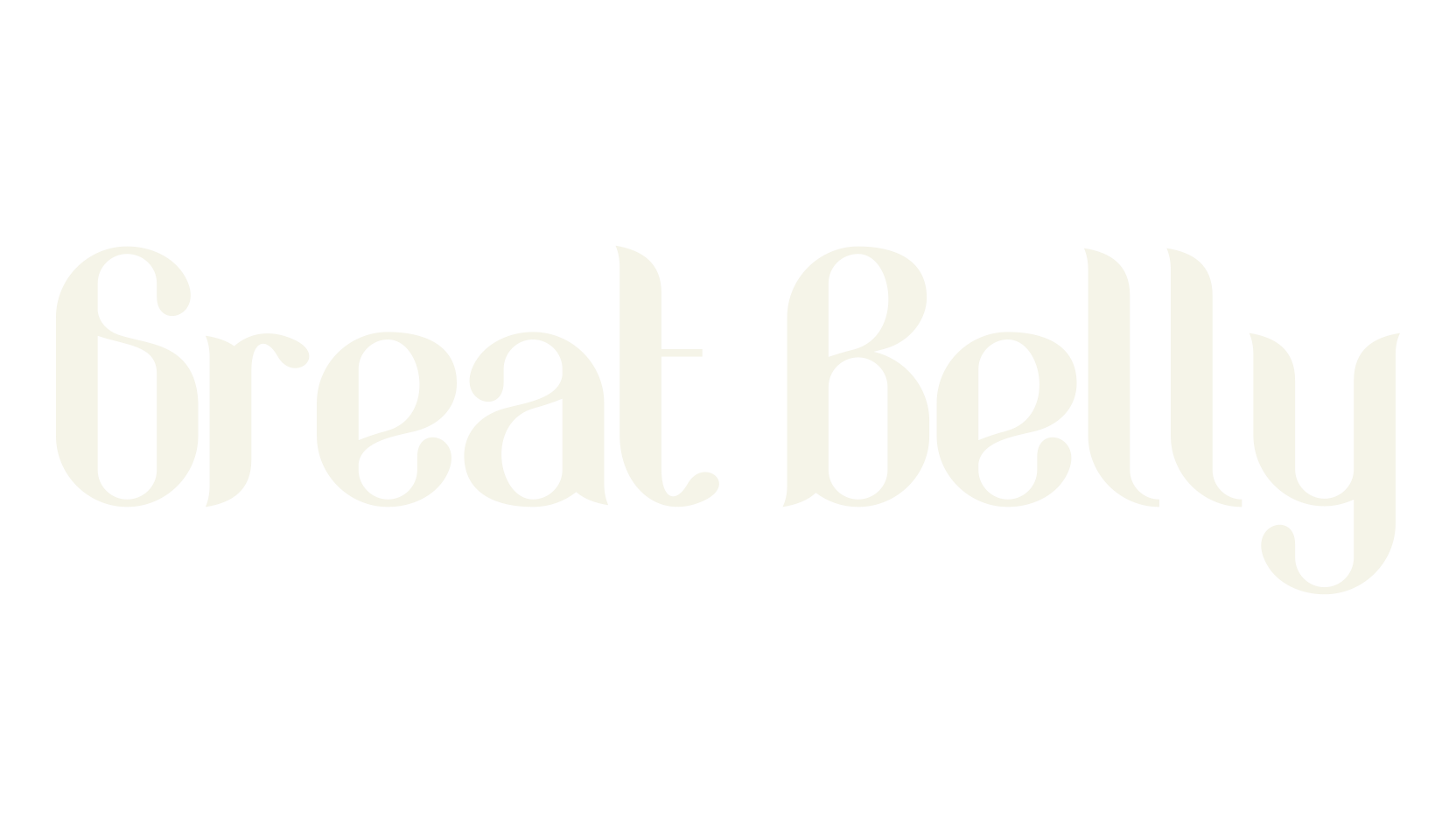 Great Belly, fancy font preview