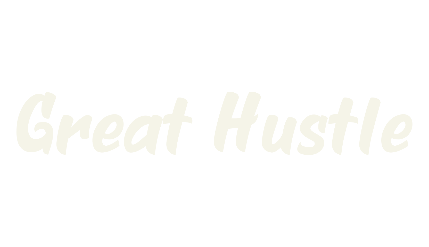 Great Hustle, hustle font preview