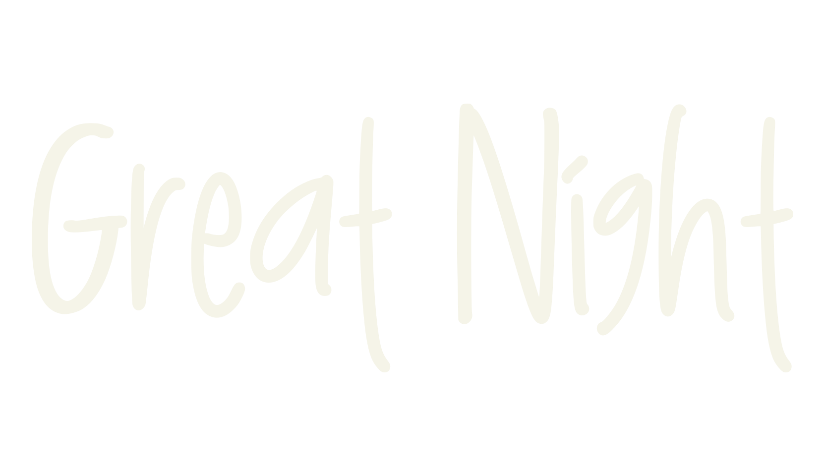 Great Night, cool font preview