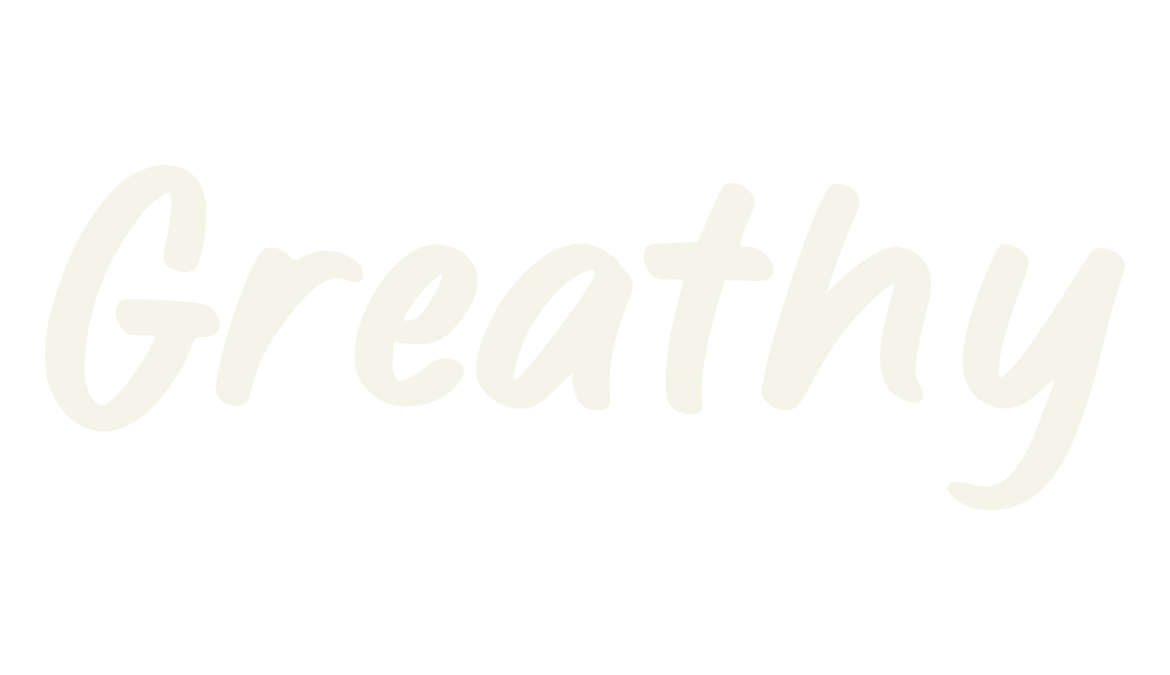 Greathy, fancy font preview