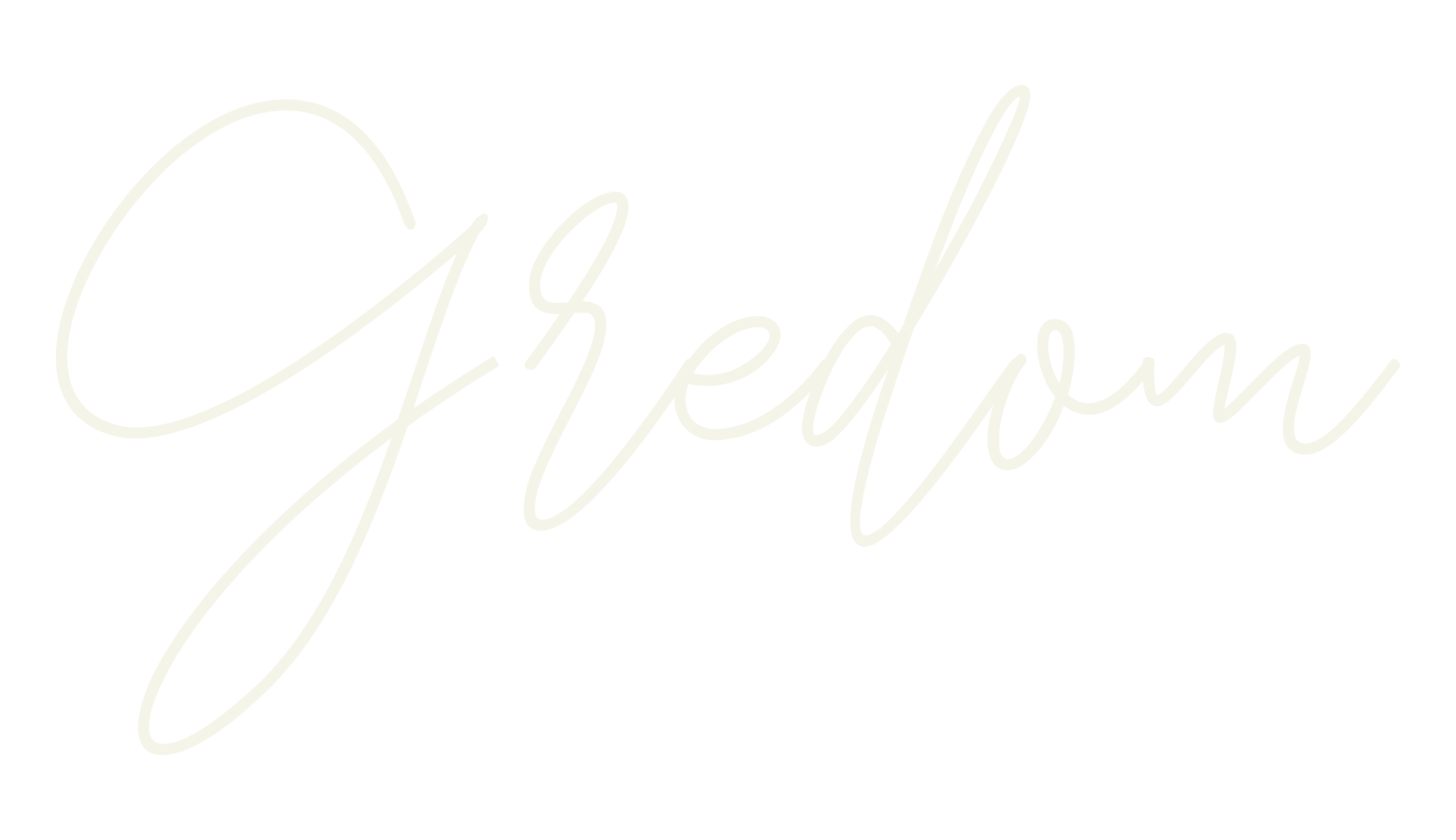 Gredom, calligraphy font preview