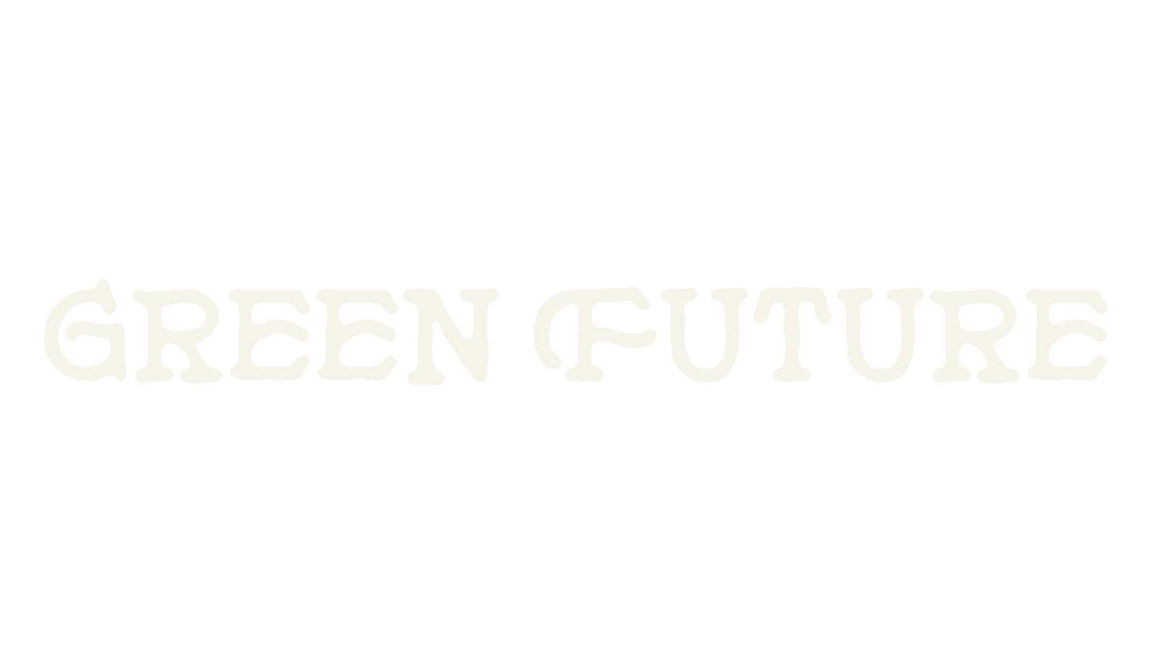 Green Future, serif font preview
