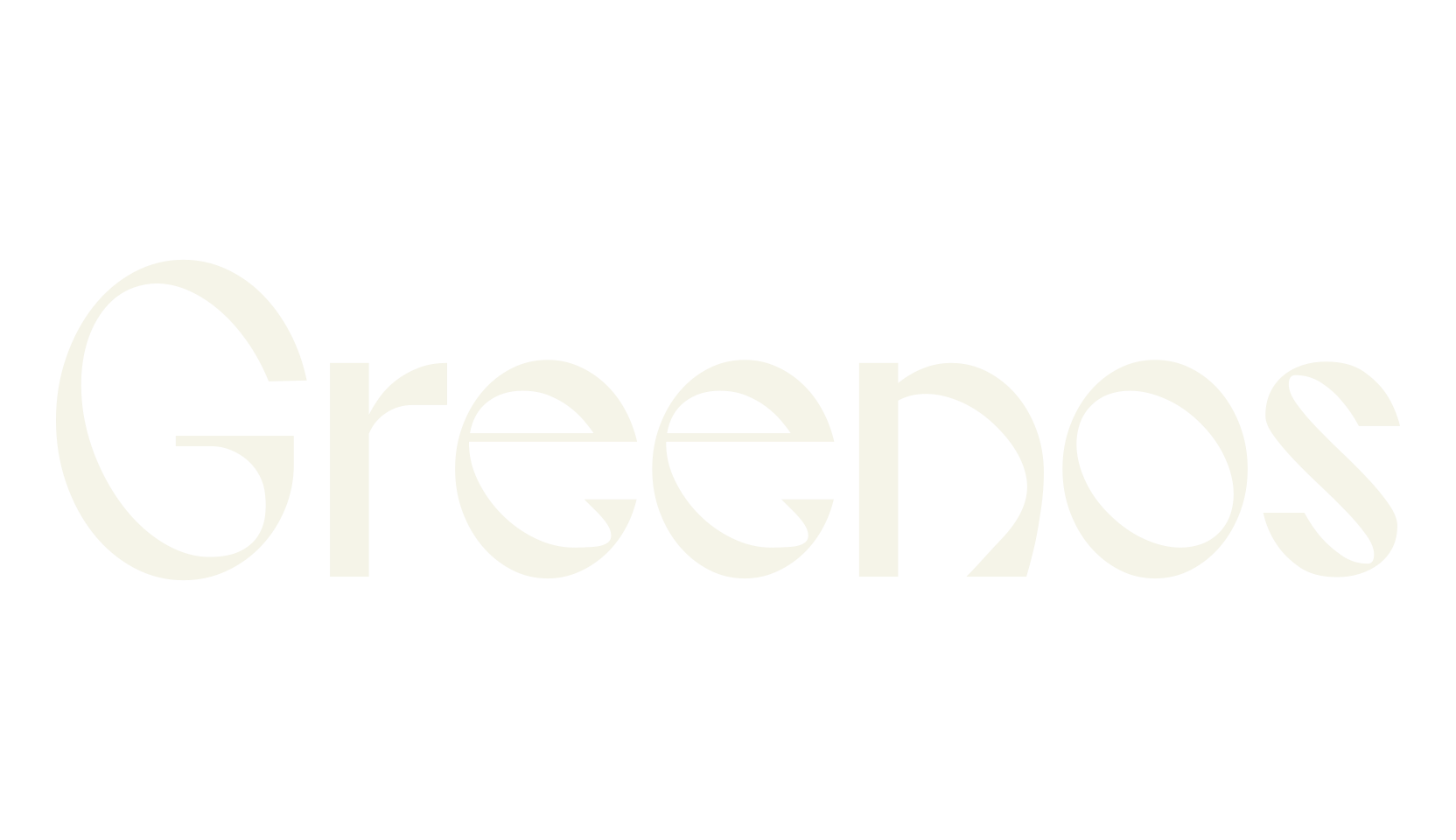 Greenos, fashion script font preview
