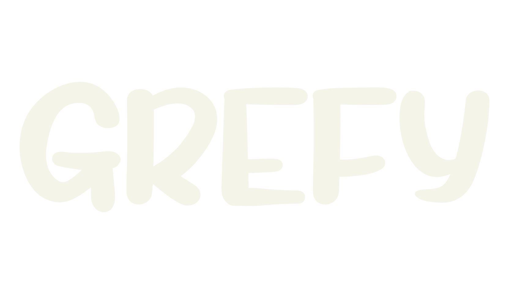 GREFY, handwriting font preview