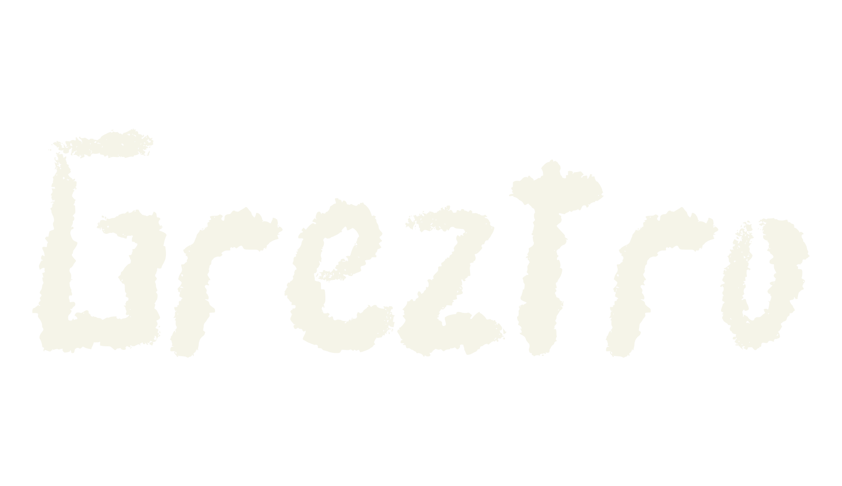 Greztro, tattoo font preview