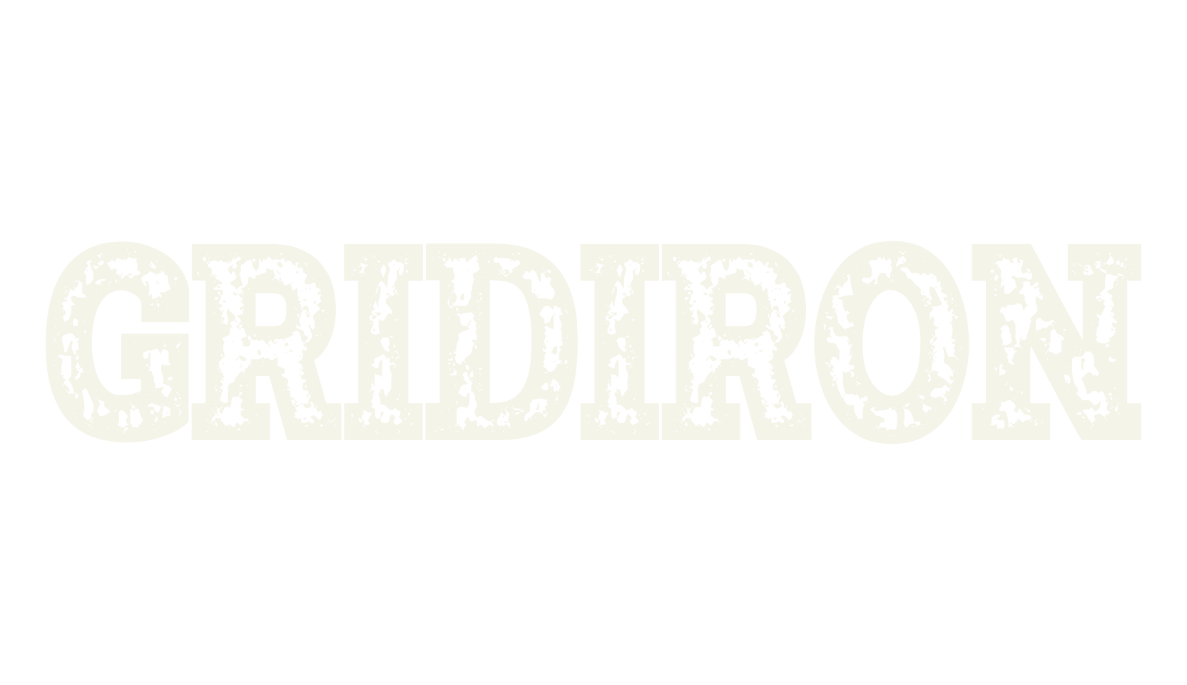 Gridiron, display market font preview