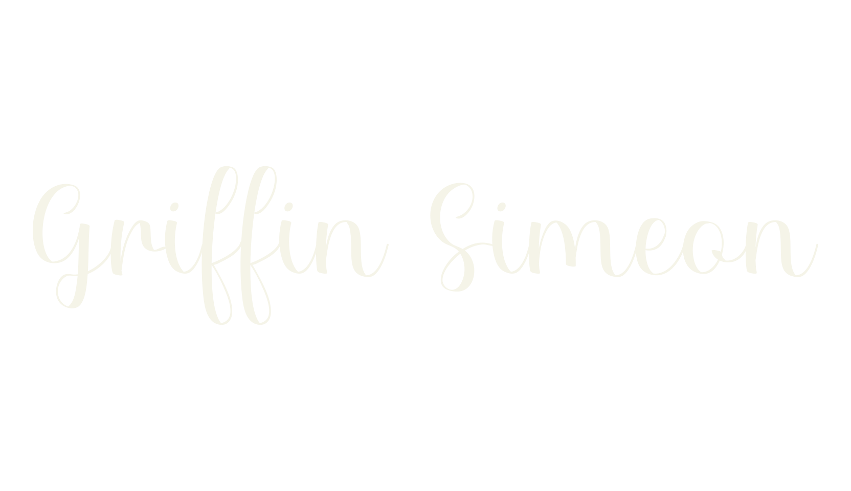 Griffin Simeon, calligraphy font preview