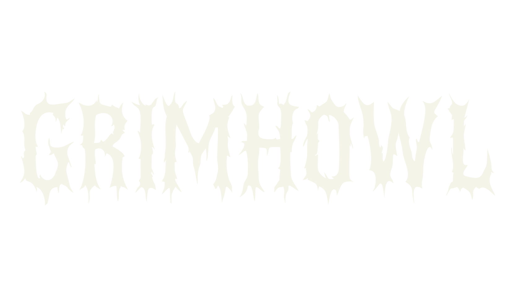 Grimhowl, gothic font preview