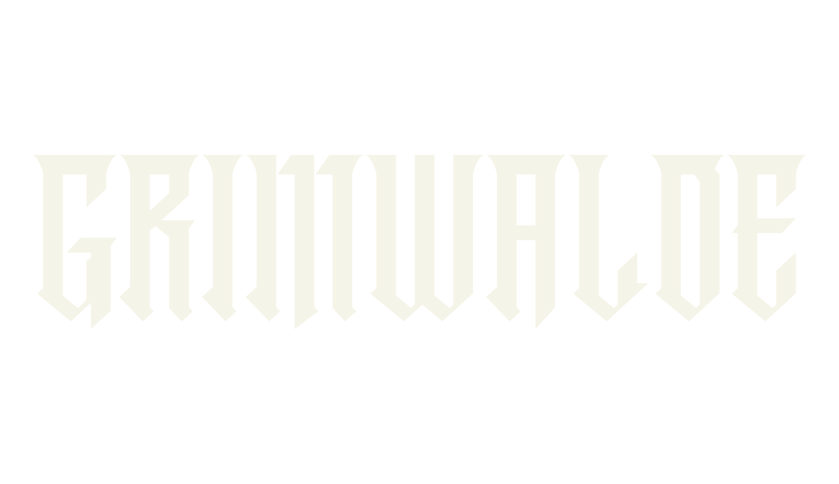 Grimwalde, gothic font preview