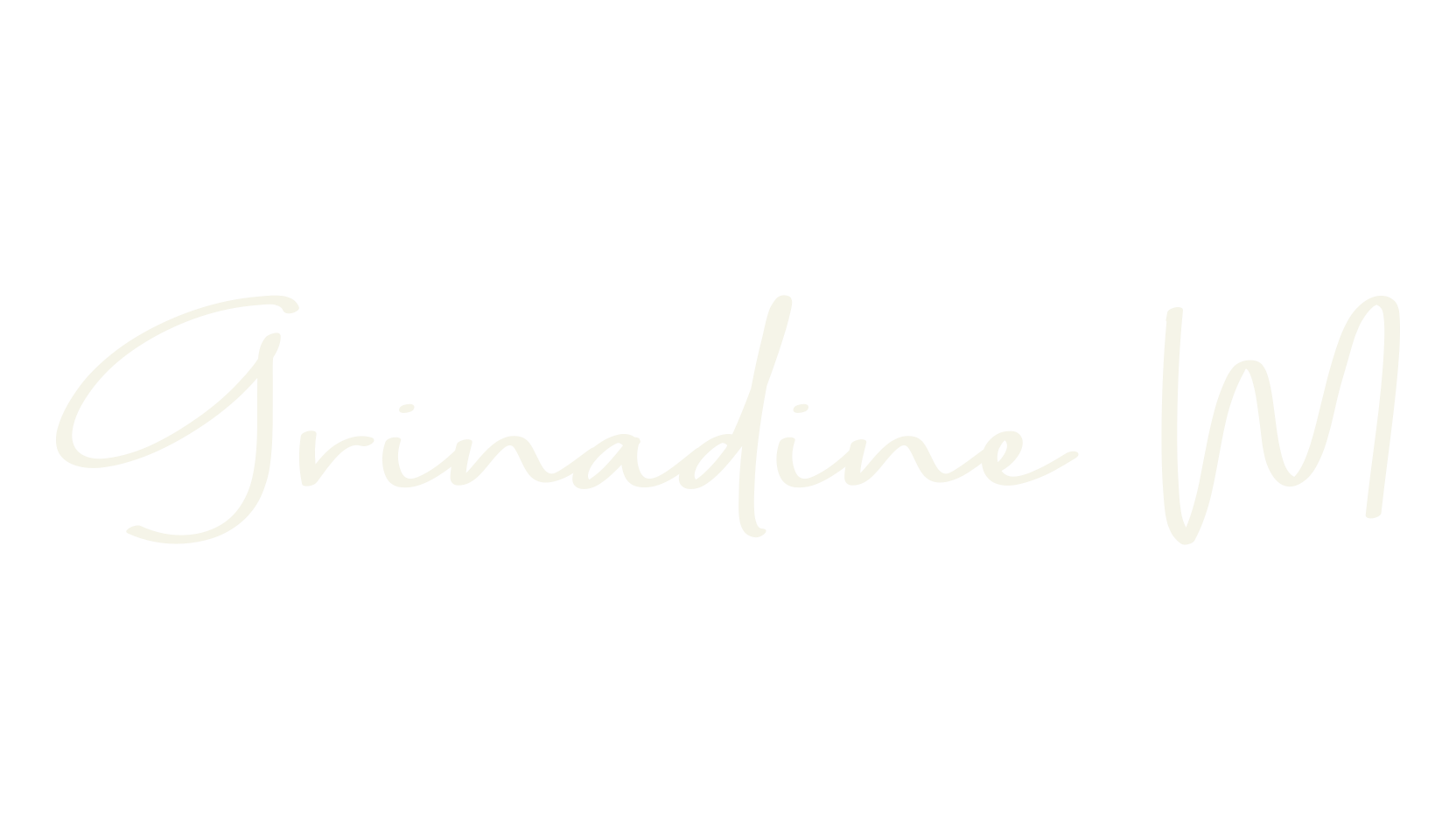 Grinadine M, simple font preview