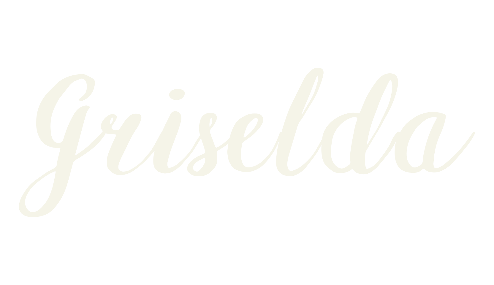 Griselda, calligraphy font preview