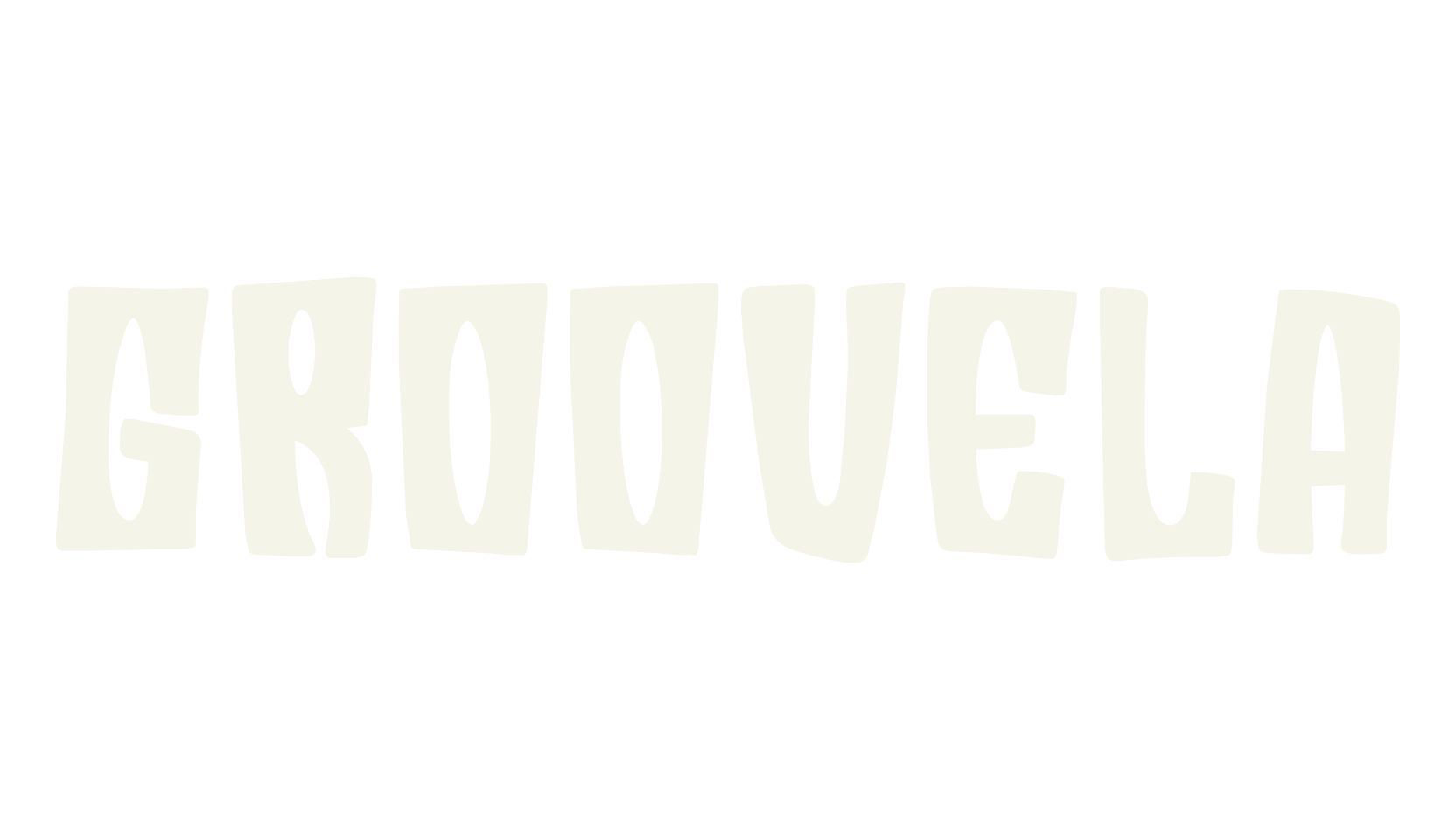 Groovela, calligraphy font preview