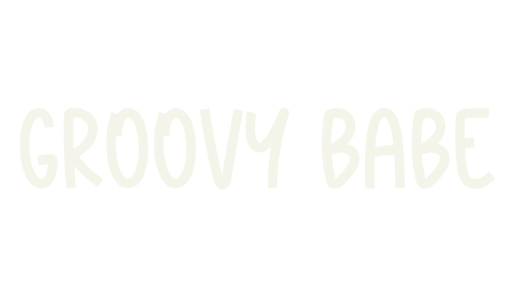 Groovy Babe, handwriting font preview