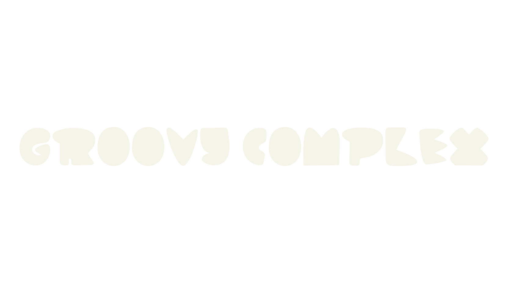 Groovy Complex, block font preview