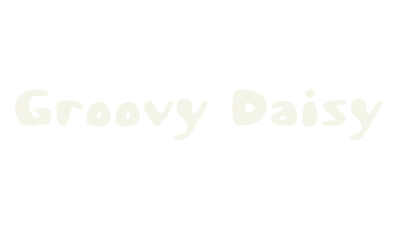 Groovy Daisy, groovy font preview