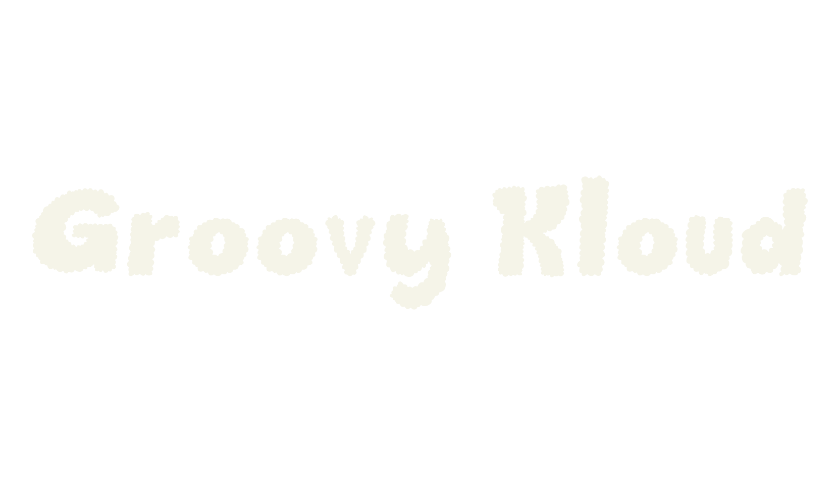 Groovy Kloud, typewriter font preview