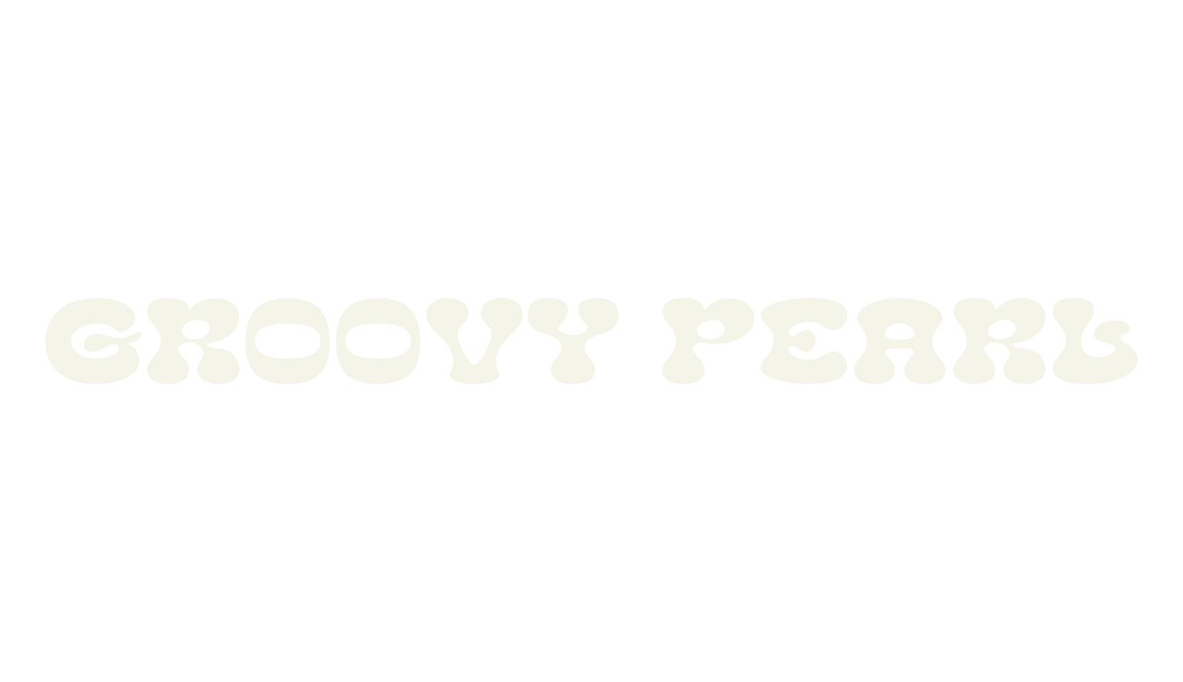 Groovy Pearl, groovy font preview